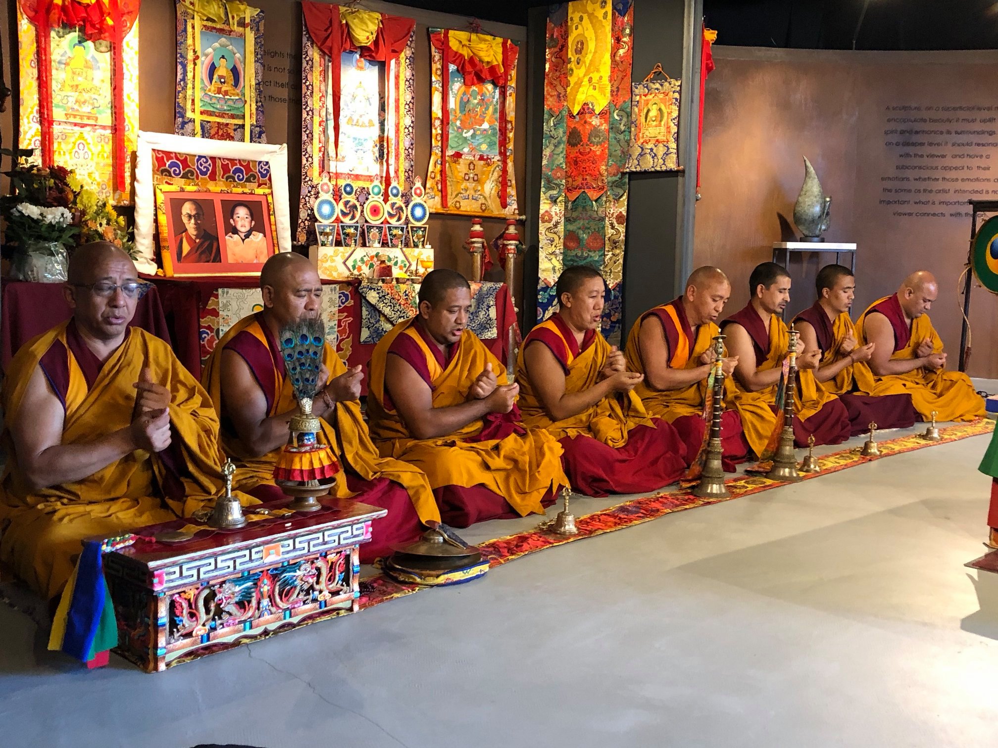 Monks of the Tashi Lhunpo Monastery